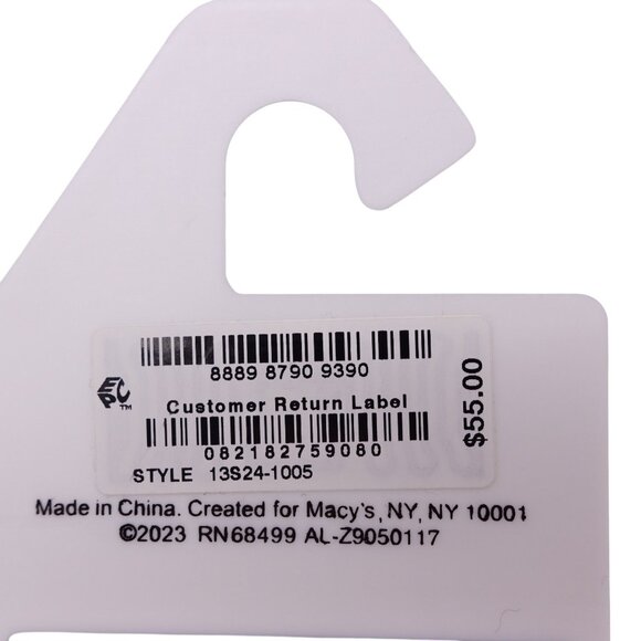 NWT Bar III Lance Floral Bow Tie & Pocket Square Set OS Blue Red Pre-Tied - Picture 6 of 6